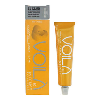 Intercosmo Voila 3C Intense Superlight, Tintura Permanente Per Capelli, Superbiondo Naturale, 60 ml