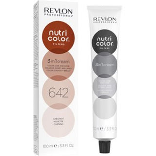 Revlon Nutri Color Filters Maschera colorante per capelli intensificatore del colore 624 Castano 100 ml