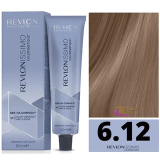 Revlon Revlonissimo Colorsmetique 6,12 Biondo Scuro Iris Cenere 60ml