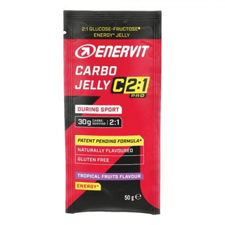 Enervit Carbo Jelly C2:1 Pro Tropical Fruits 50 g — Sports Supplement