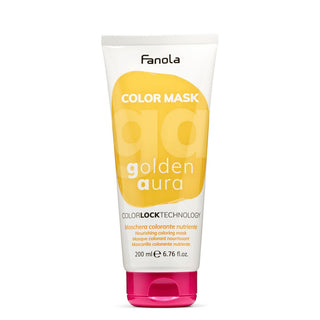 Fanola Maschera colore 200 ml Aura dorato — Maschera colorata