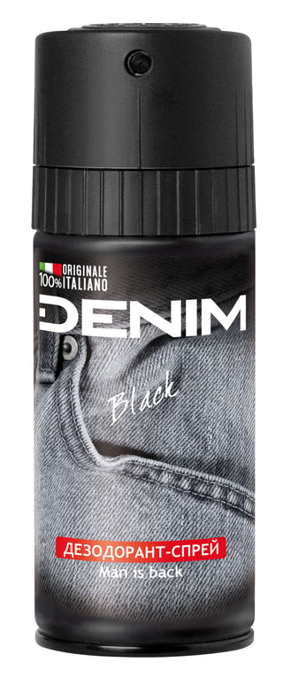 Denim Black 150 ml — Deodorante spray