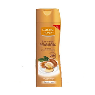Loción reparadora elixir de miel y argán natural 330 ml 