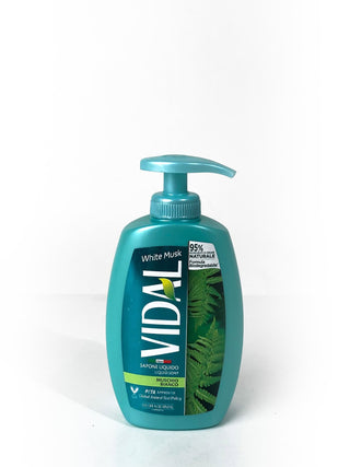 Vidal Sapone Liquido al Muschio Bianco 300 ml — Sapone liquido