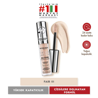 Deborah Corr. Fluido 24H Perfect 01 — Correttore