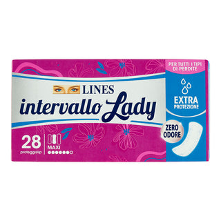 Lines Intervallo Lady Maxi Slipové vložky rozložené 28 ks 
