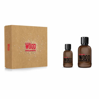 Dsquared2 Original Wood Eau De Parfum Spray 100ml Set 2 Pezzi