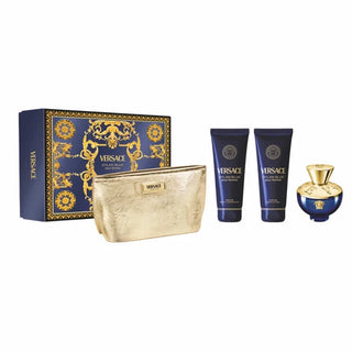 Versace Dylan Blue Pour Femme Eau de parfum 100 ml Gåvoset 4 delar — Gåvoset