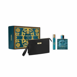 Versace Eros Pour Homme cofanetto 3 pezzi 100 ml — Toaletní voda pro muže