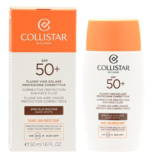 コリスター 日焼け止めクリーム フェイス アンチマッキア SPF50 50ml — 日焼け止めクリーム フェイス