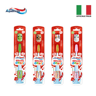 Aquafresh Spazzolino Da Denti Bambini Piccoli Amici Flex System — Spazzolino da denti
