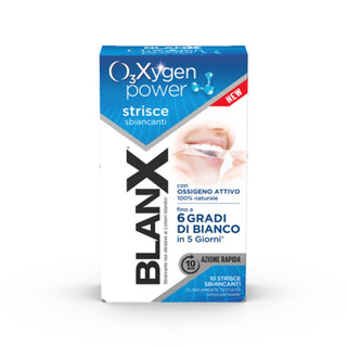 Blanx Oxygen Power Strisce Sbiancanti 10 Pz — Strisce sbiancanti
