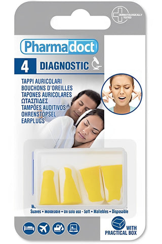 Pharmadoct Weiche Stöpsel in transparenter Box Stück 