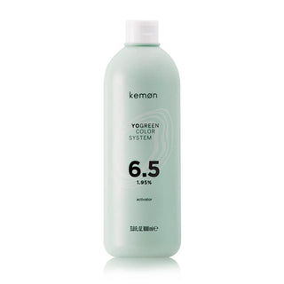 Kemon Yo Green Activator, Lozione Attivatrice del Colore dei Capelli, 65, 1000 ml