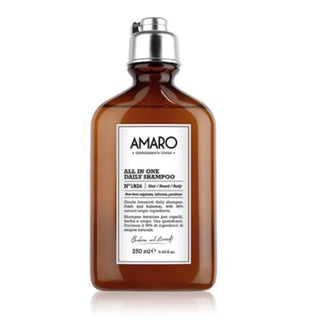 Farmavita Amaro All In One Daily Shampoo N1924 capelli-Barba-Corpo 250ml