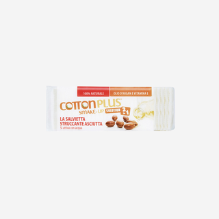 Cotton Plus 2 em 1 Mini Com Extrato De Óleo De Argan E Vitamina E 
