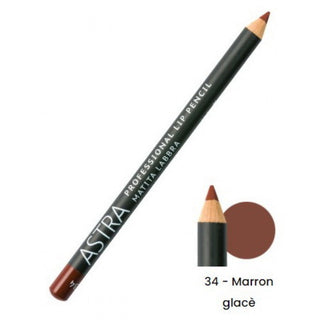 Astra Make-up Professional matita contouring per le labbra colore 34 Marron Glace 1,1 g