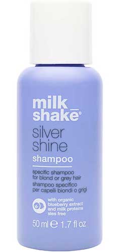 Milk shake Silver Shine, Shampoo Per Capelli, Per La Neutralizzazione Dei Toni Gialli, 50 ml