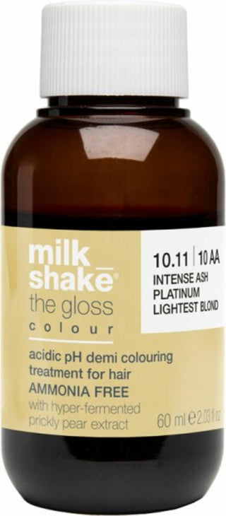 Milk shake The Gloss Colore Demi-Permanente 10.1 pH Acido, Tintura Per Capelli Demi-Permanente, Biondo Platino 10.1, 60 ml