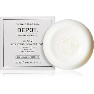 Depot 400 Shave Specifics N. 412, Idratante, Sapone da Barba, 100 g