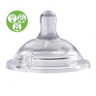 Chicco NaturalFeeling Teat 4m+ Medium Flow Adjustable Fast & Cereal 2 Units