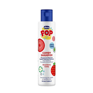Chicco Pop Shampoo e Balsamo Fragola 250ml — Shampoo e balsamo
