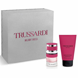 Trussardi Ruby Red Eau De Perfume Spray 60ml Set 2 pezzi