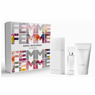 Angel Schlesser Femme Eau De Toilette Spray 100ml Set 3 Pezzi