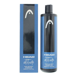 Head Attitude, gel doccia e shampoo 2 in 1, 400 ml