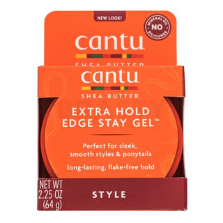 Gel fissante per bordi Cantu Shea Butter Firm Hold 64 g