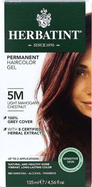 Herbatint Gel Colorante Permanente 170ml 7R Biondo Scuro — Tintura permanente