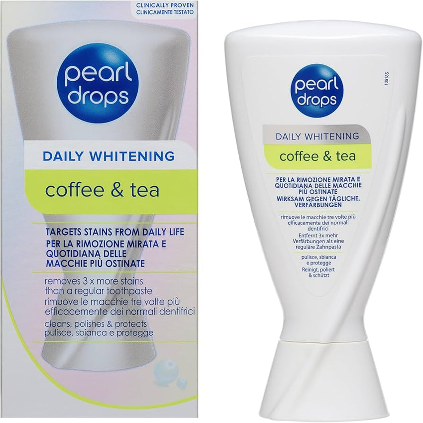 Pearl Drops Toothpaste for Coffee & Tea