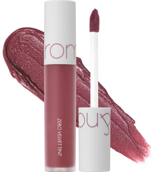 Rom&nd Zero Velvet Tint 04 Burnt Heart 5,5 g — Rossetto Liquido Opaco