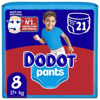 Dodot Pants Pannolino-braghetta Taglia 8 17 kg 31 pezzi — Pannolini bambini