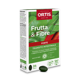 Ortis Frutta & Fibra Forte Transito Intestinale 24 compresse