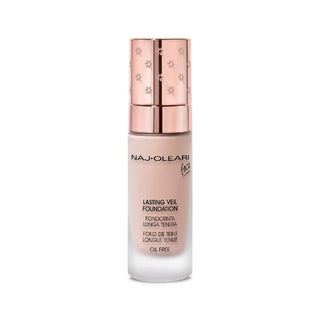 Naj-oleari Lasting Veil Foundation Lasting veil 102 20ml rosa naturale