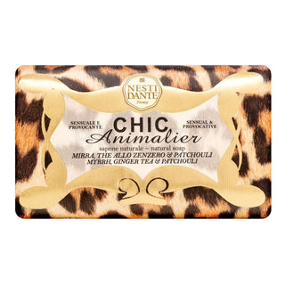 Nesti Dante Chic Animalier Sapone Naturale Leopardo Bronzo 250 g