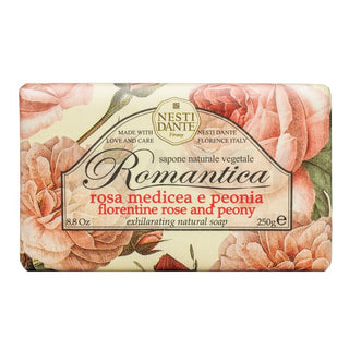 Nesti Dante Romantica Natural Soap Florentine Rose & Peony 250 g