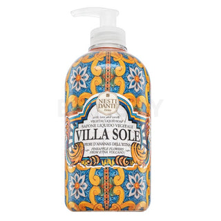 Nesti Dante Villa Sole Vegetal Liquid Soap Fiori D'ananas Dell'Etna 500 ml