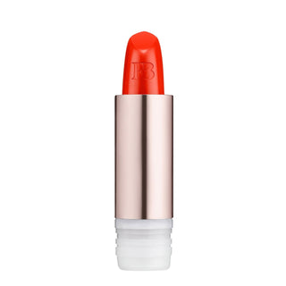 Fenty beauty Icon, rossetto semi opaco, crema, Nosy Rosy, ricarica, 3 pz, 3,8 g
