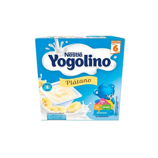 Nestlé Nestlé Dessert au lait saveur banane 4 pièces 