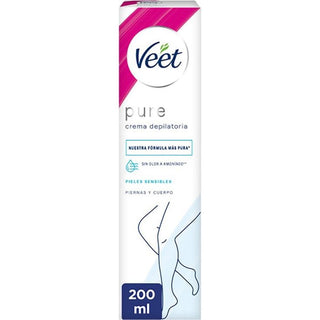 Veet Crema Depilatoria Pelle Sensibile 200ml — Crema depilatoria