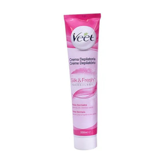 Veet Silky & Fresco crema depilatoria pelle normale 200 ml — קרם הסרת שיער