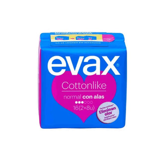 Evax Cottonlike Normal con Wings 16 Units