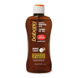 Babaria gel olio abbronzante effetto luminoso 200ml
