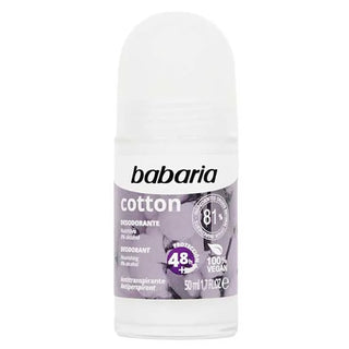 Babaria Deodorante Roll-On in Cotone 50ml
