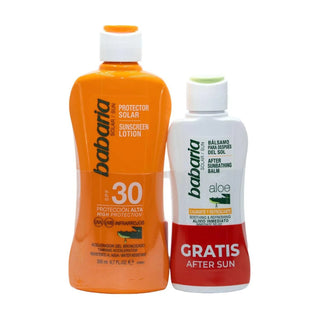 Babaria Aloe protezione solare Spf30 200ml Balsamo Doposole 1u