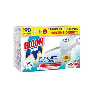 Bloom Zero Mosquitoes 1 Dispositivo Elettrico con 2 Ricariche