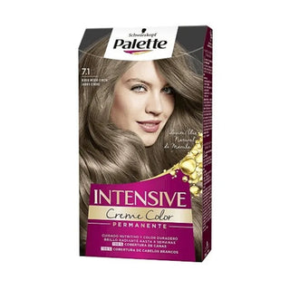 Schwarzkopf Palette Intensive crema Color Tinta 7.1 Biondo Cenere Medio