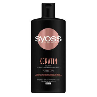 Shampoo alla cheratina Syoss per capelli crespi e secchi 440 ml